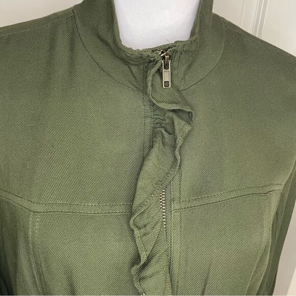 Maurices Green Lightweight Utility Jacket size Medium - Picture 2 of 10